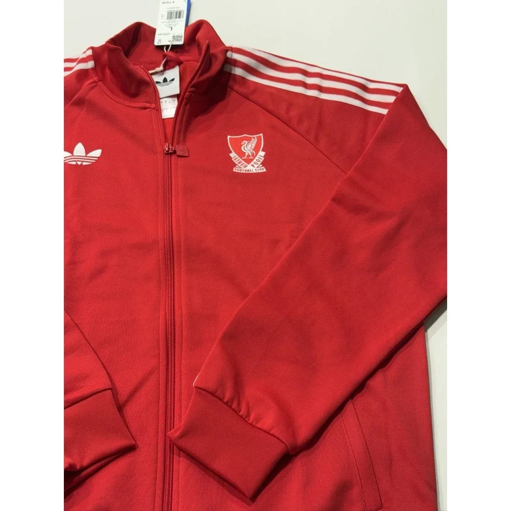 Adidas Liverpool FC OG Track Jacket Men's L Pure Ruby JZ0144